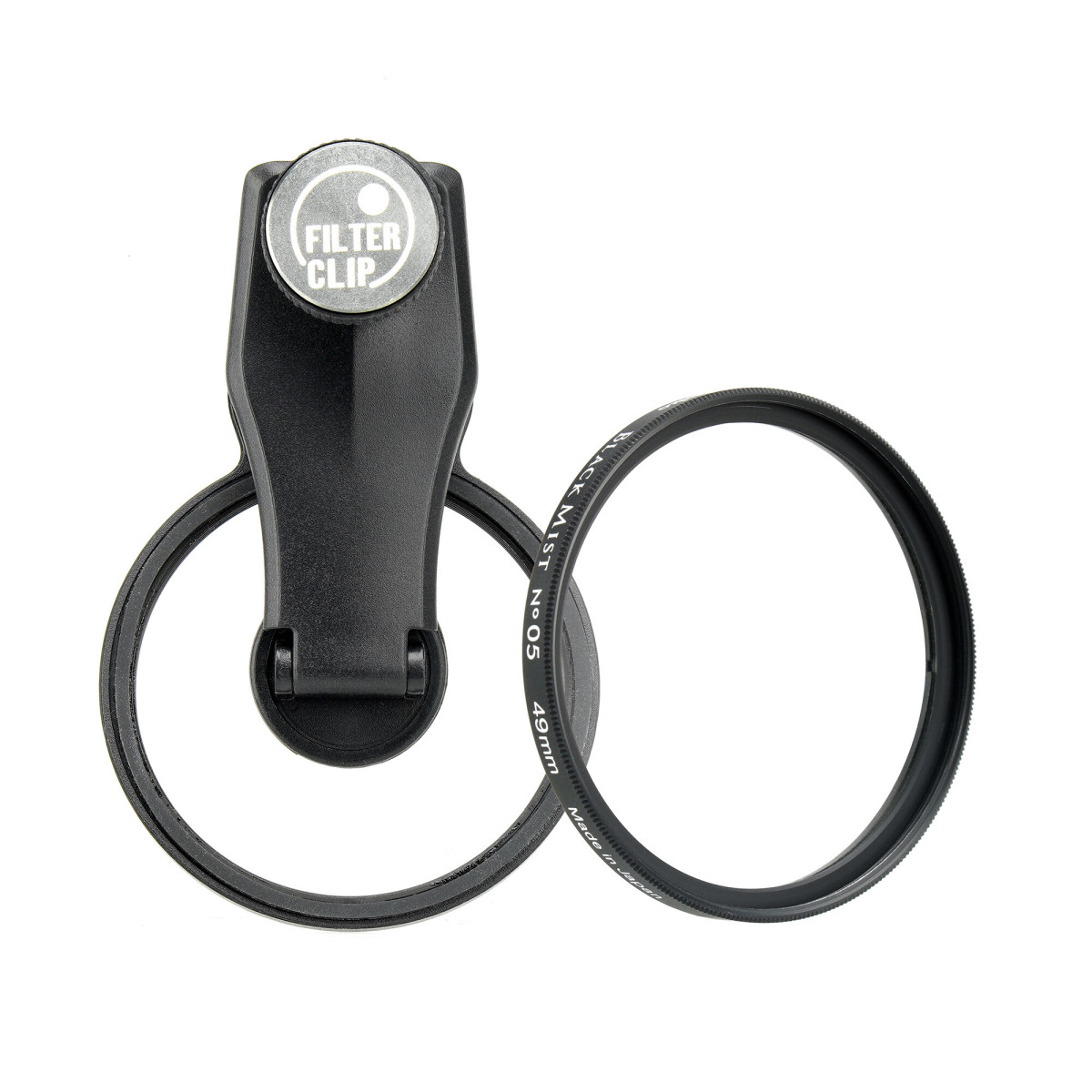 Clip per filtro antiappannamento nero ..